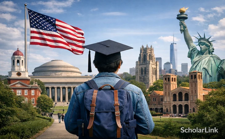 The Complete Guide to Studying in the USA for International Students: Universities, Costs, Visas, Scholarships, and Career Opportunities