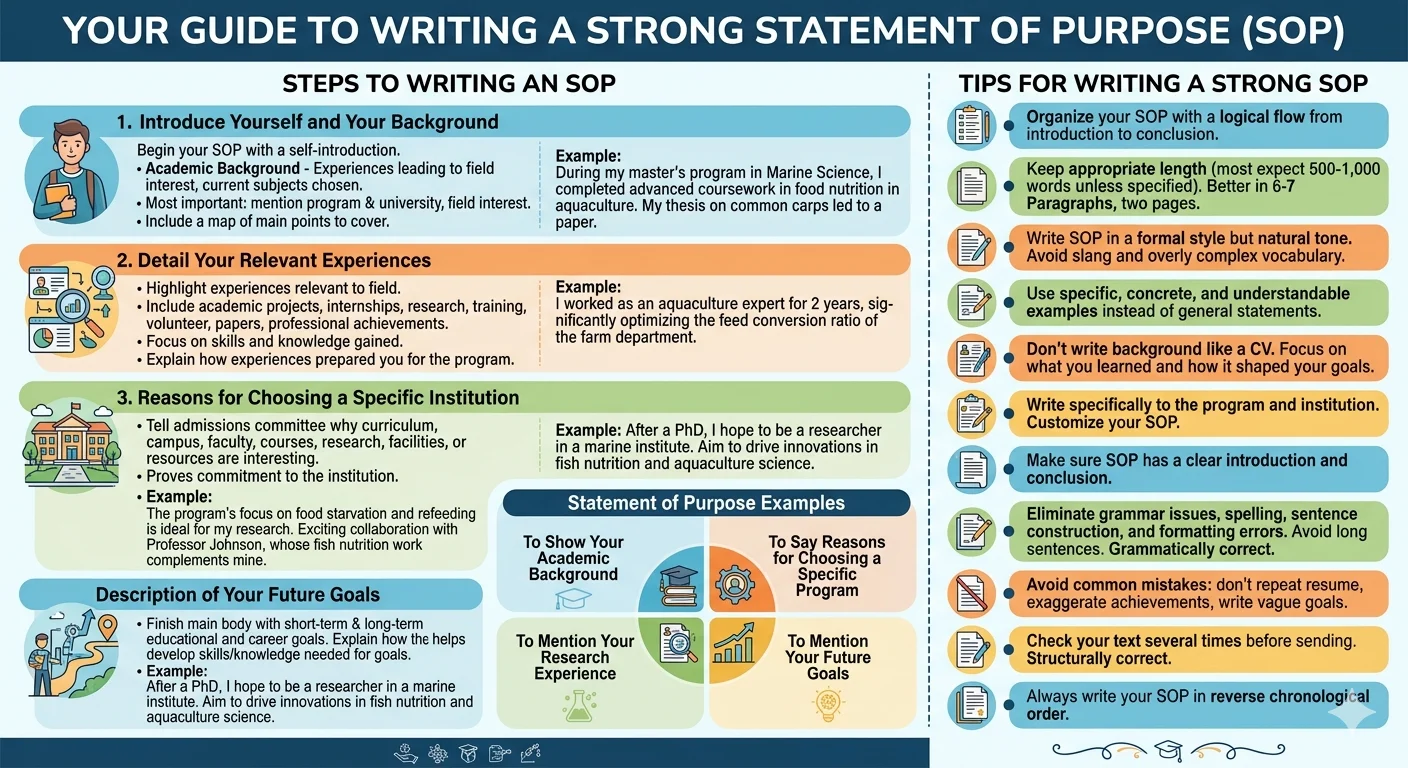How to Write a Statement of Purpose