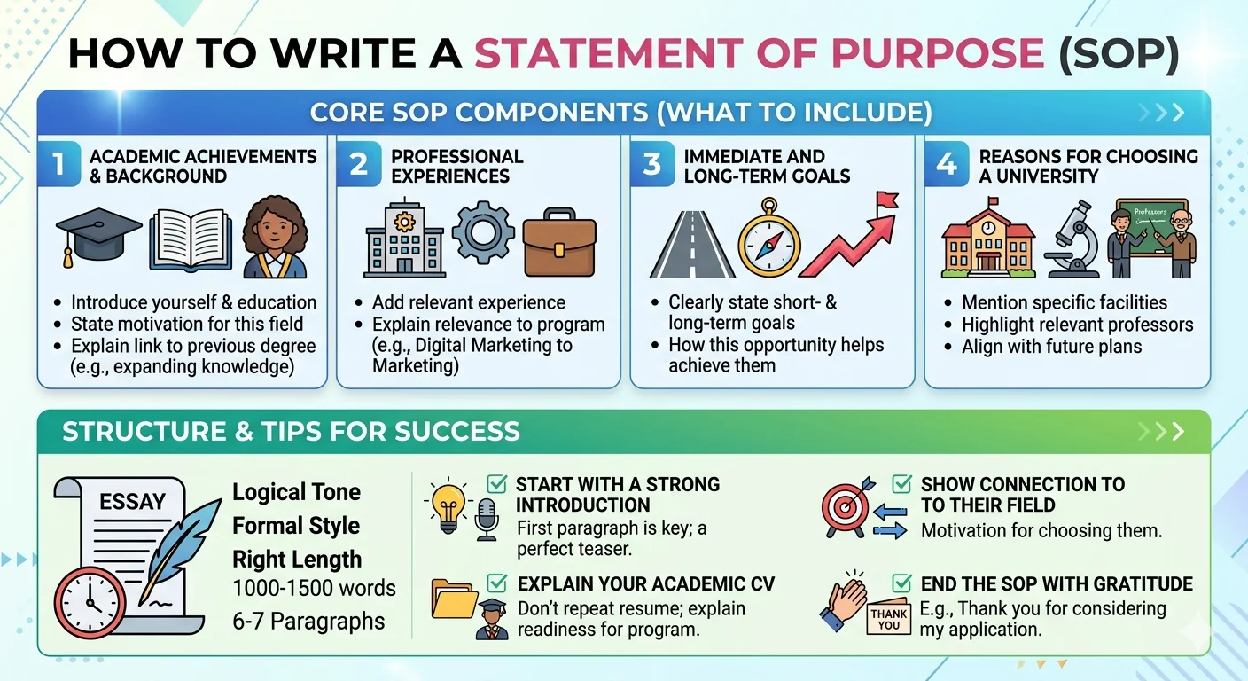 How to Write a Statement of Purpose