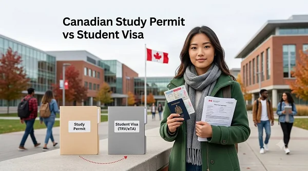 Canadian Study Permit vs Student Visa