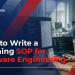 SOP for Software Engineering