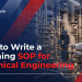sop for chemical engineering