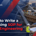sop for civil engineering