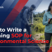 sop for environmental science