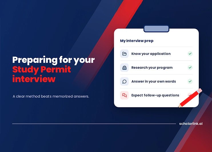 Preparing for Canadian Study Permit Interview