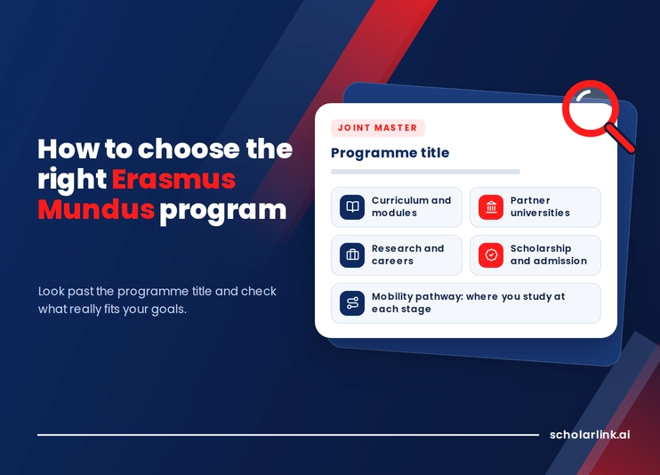 How to Choose the Right Erasmus Mundus Program