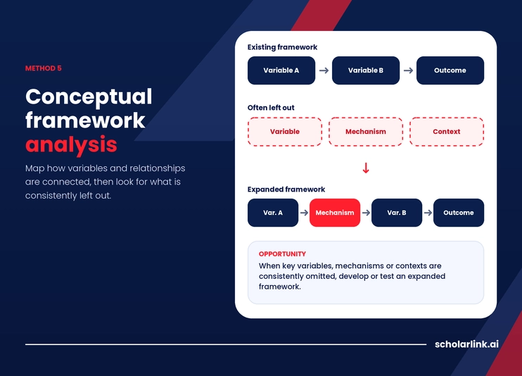 Conceptual Framework Analysis