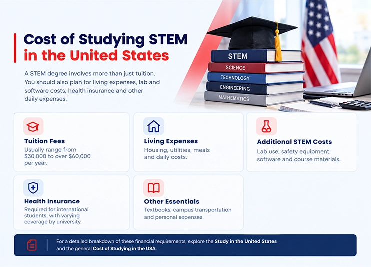 Cost of Studying STEM in the United States