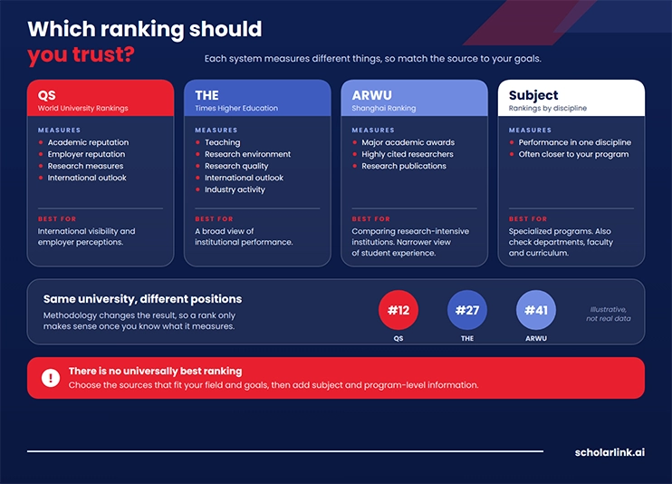 Which University Ranking Should You Trust?